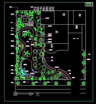 花园平面规划图纸免费下载 - 园林绿化及施工 - 土木工程网